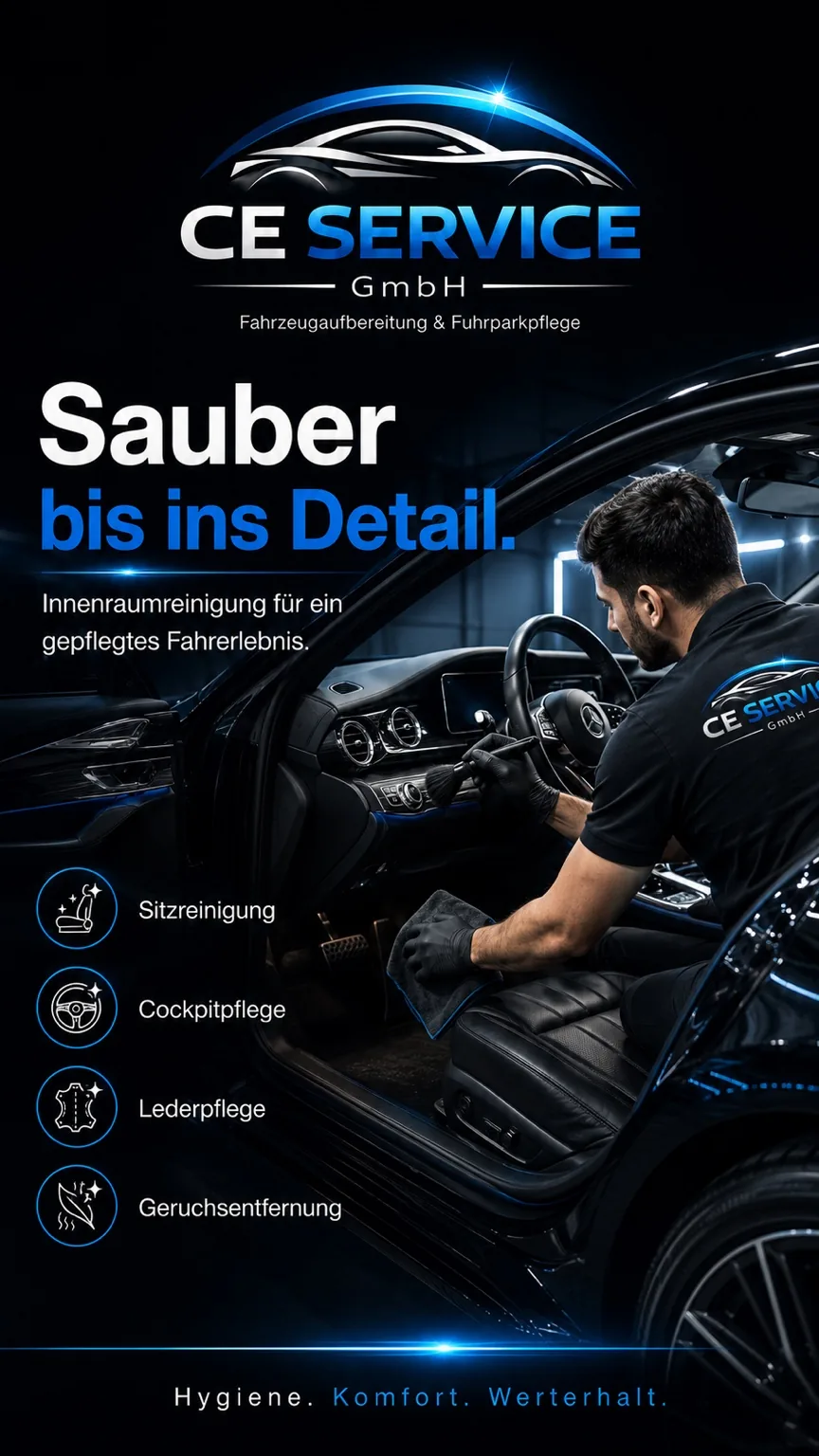 Fahrzeugaufbereitung für Inzahlungnahmen und Gebrauchtfahrzeuge